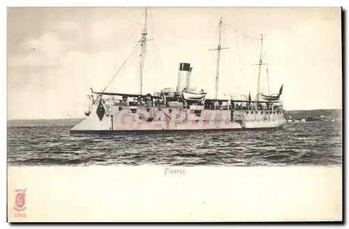 Cartes postales Bateau de Guerre Fleurus