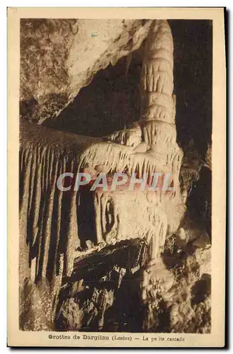 Cartes postales Grotte Grottes de Dargilan La petite cascade
