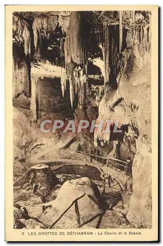 Ansichtskarte AK Grotte Grottes de Betharram La chaire et le bassin