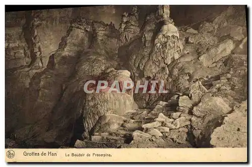 Ansichtskarte AK Grotte Grottes de Han Le boudoir de Proserpine