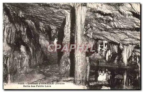 Ansichtskarte AK Grotte Grottes d'Osselle Salle des petits lacs