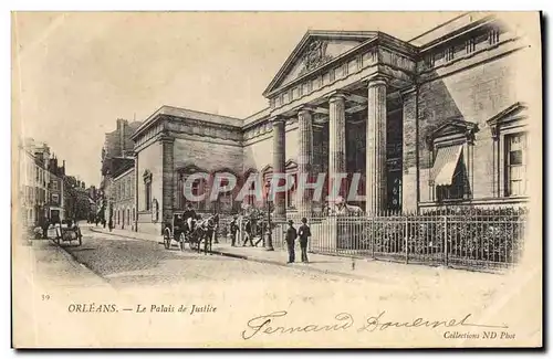 Cartes postales Palais de Justice Orleans