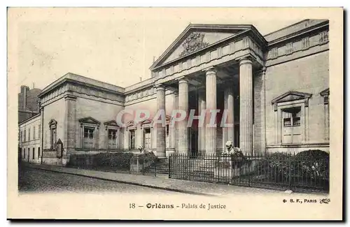 Cartes postales Palais de Justice Orleans