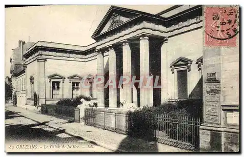 Cartes postales Palais de Justice Orleans