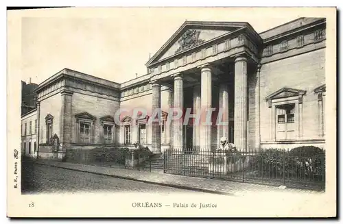 Cartes postales Palais de Justice Orleans