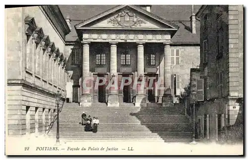 Cartes postales Palais de Justice Poitiers