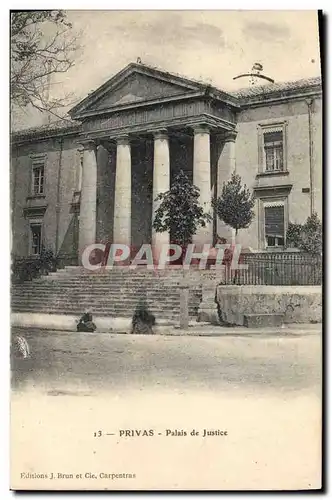 Cartes postales Palais de Justice Privas