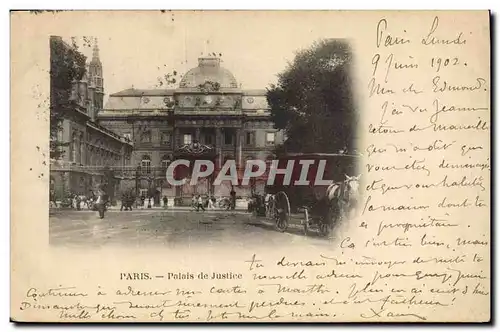 Cartes postales Palais de Justice Paris