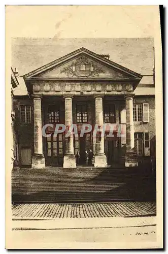 Cartes postales Palais de Justice Poitiers Le peristyle moderne Entree de la grande salle de l'ancien palais des