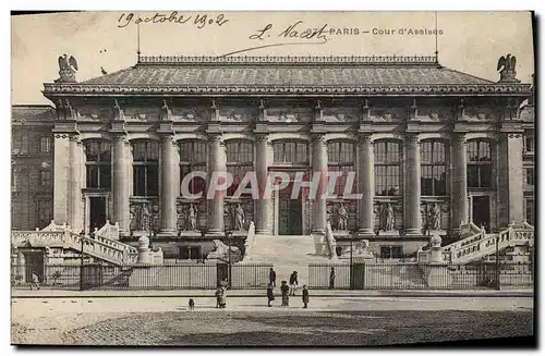 Cartes postales Palais de Justice Paris Cour d'assises