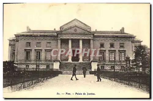 Cartes postales Palais de justice Pau