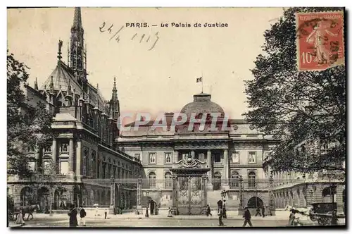 Cartes postales Palais de justice Paris