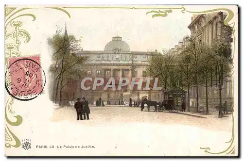 Cartes postales Palais de justice Paris