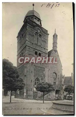 Cartes postales Palais de justice Paray le Monial Tour Saint Nicolas