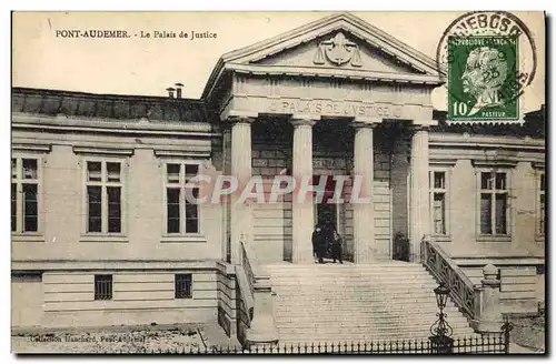 Cartes postales Palais de justice Pont Audemer