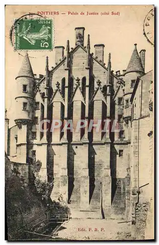 Cartes postales Palais de justice Poitiers