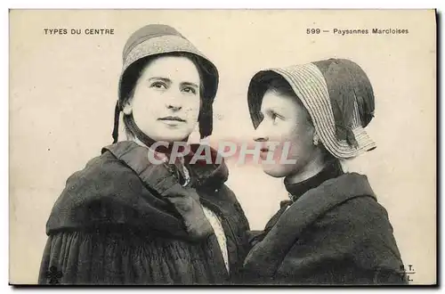 Cartes postales Folklore Centre Paysannes Marcloises