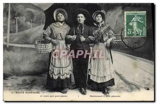 Cartes postales Folklore Auvergne