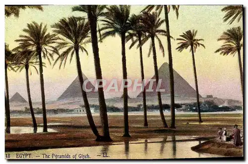 Cartes postales Egypte Egypt The Pyramids of Gizeh