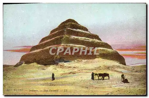 Cartes postales Egypte Egypt Sakkara Step Pyramid