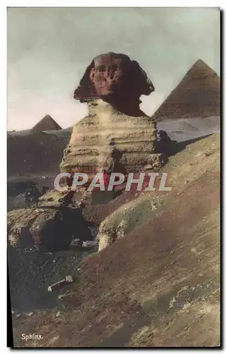 Cartes postales Egypte Egypt Sphinx