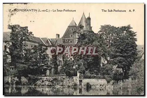 Cartes postales Romorantin La Sous Prefecture