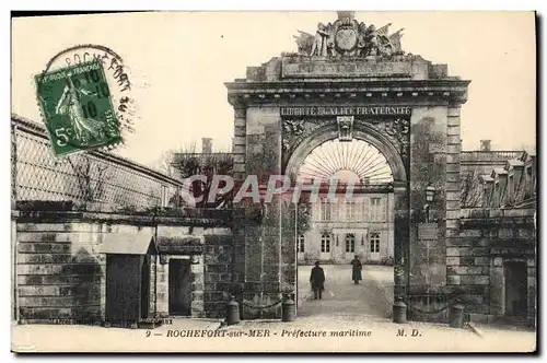 Cartes postales Rochefort sur Mer Prefecture maritime