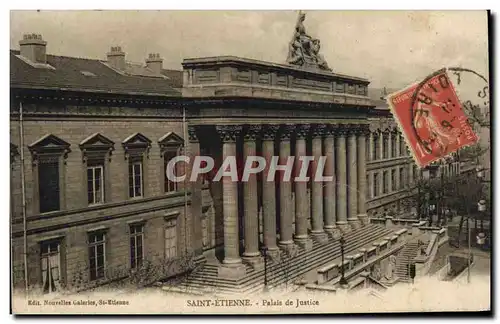 Cartes postales Saint Etienne Palais de justice