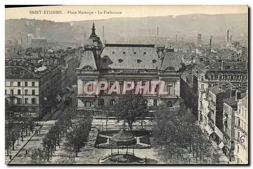 Cartes postales Prefecture Place Marengo Saint Etienne