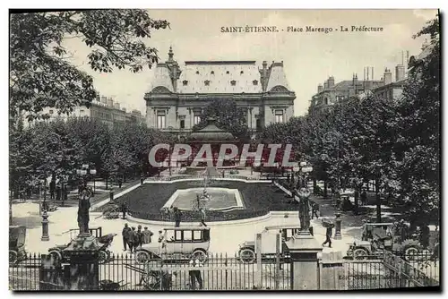 Cartes postales Prefecture Place Marengo Saint Etienne Automobile