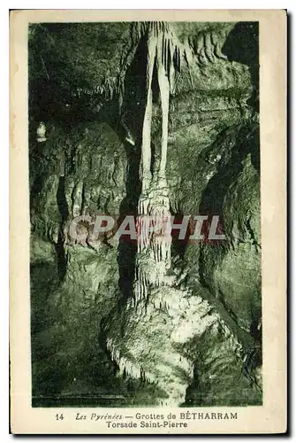 Ansichtskarte AK Grotte Grottes de Betharram Torsade Saint Pierre