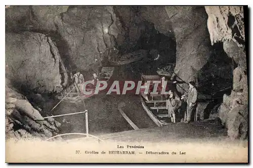 Cartes postales Grotte Grottes de Betharram Debarcadere du lac