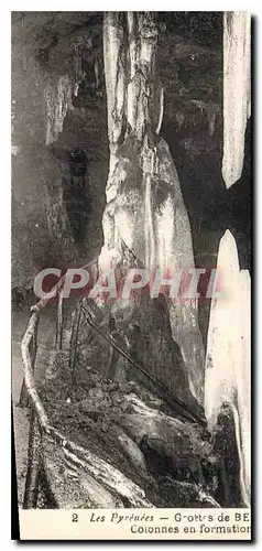 Ansichtskarte AK Grotte Grottes de Betharram Colonnes en formation