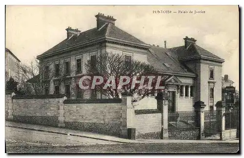 Cartes postales Pontoise Palais de Justice