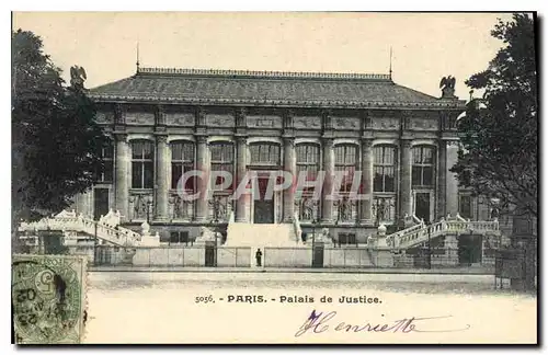 Cartes postales Paris Palais de justice