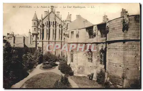 Cartes postales Poitiers Le Palais de Justice La Tour Maubergeon