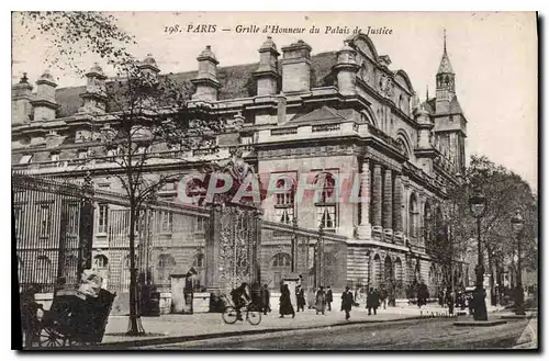 Cartes postales Paris Grille d'Honneur du Palais de Justice