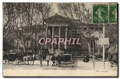 Cartes postales Parpignan Palais de Justice