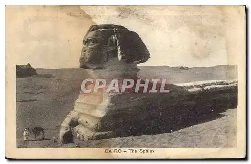 Ansichtskarte AK Egypt Egypte  CAIRO The Sphinx