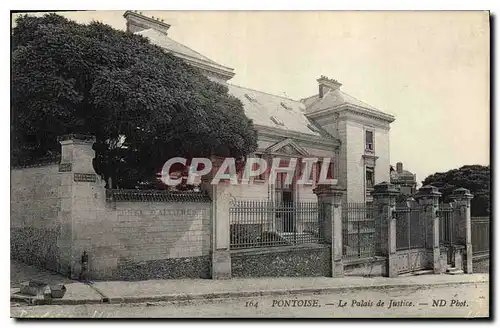 Cartes postales Palais de Justice Pontoise