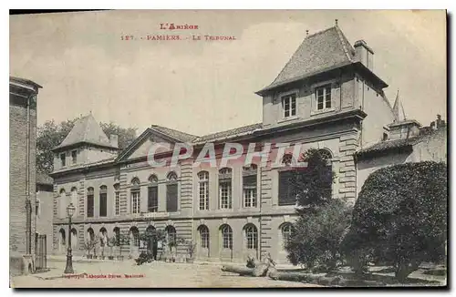 Cartes postales Palais de Justice Pamiers Le Tribunal