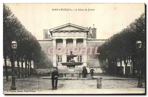 Cartes postales Palais de Justice Pont L'Eveque