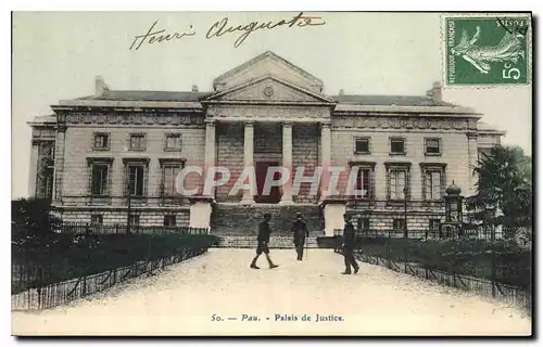 Ansichtskarte AK Palais de Justice Pau