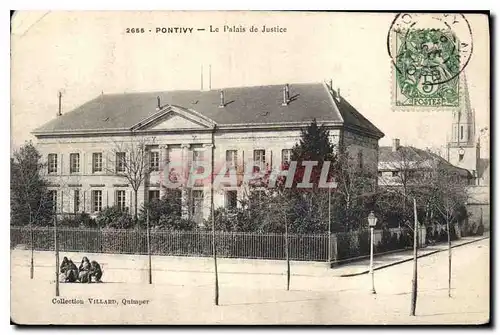 Cartes postales Palais de Justice Pontivy