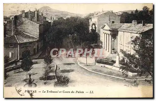 Cartes postales Palais de Justice Privas Le Tribunal et Cours du Palais