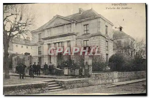 Ansichtskarte AK Palais de Justice Provins