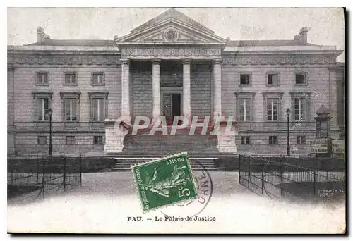 Ansichtskarte AK Palais de Justice Pau