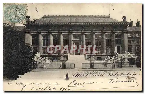 Cartes postales Palais de Justice Paris