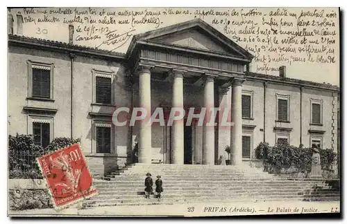 Cartes postales Palais de Justice Privas