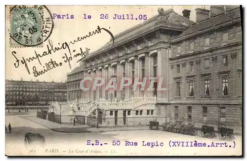 Ansichtskarte AK Palais de Justice Paris La Cour d'Assises